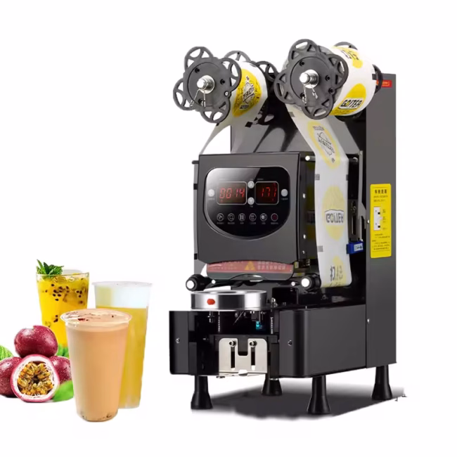 automatic cup-sealing machine
